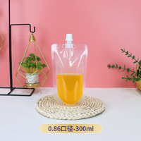 Sachets Doypack en plastique avec bec verseur pour liquides, rechargeables, personnalisables, pour jus