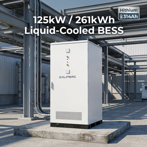 261kWh 125kW C & I bess สูงสุดการโกนความต้องการตอบสนองของเหลวระบายความร้อนด้วย LiFePO4 8500รอบสามเฟสระบบได้รับการรับรอง CE - Product Image 1