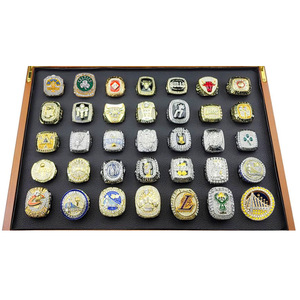 1990-2024 <span class=keywords><strong>NBA</strong></span> Basketbal Kampioenschap <span class=keywords><strong>Ring</strong></span> Replica 35-delige Set Herenmode Legering Sieraden Gepersonaliseerde Custom Vintage Ringen - Product Image 2