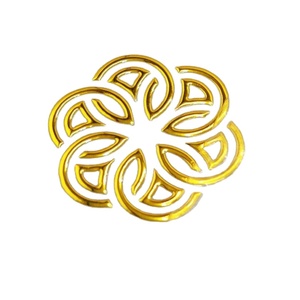 Custom Uv Printed 3D Transfer Logo Waterproof <b>Vinyl</b> <b>Stickers</b> Metal Gloss Material Hot Stamping for Promotions - Product Image 3