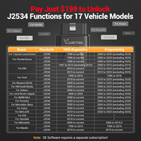 Herramienta de Programación J2534 VDIAGTOOL D503 con Actualización Gratuita de por Vida, Escáner Obd2 Bidireccional, Herramienta de Diagnóstico de Sistemas Completos para bmw