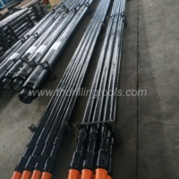 Tige de forage DTH à soudure par friction 76 mm 2 m en acier forgé avec filetage API pour équipement de forage de puits d'eau