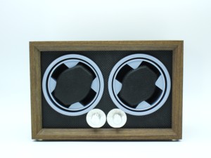 Hộp xoay đồng hồ tự động Walnut với khả năng xoay 5 tốc độ êm ái, hộp đựng đồng hồ tiện lợi - Product Image 4