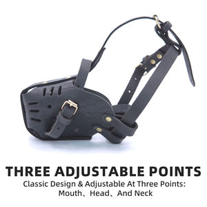 <span class=keywords><strong>Bozal</strong></span> <span class=keywords><strong>de</strong></span> <span class=keywords><strong>cuero</strong></span> <span class=keywords><strong>para</strong></span> perro <span class=keywords><strong>Pitbull</strong></span>, transpirable, duradero, <span class=keywords><strong>de</strong></span> entrenamiento, cesta suave, cubierta completa, mordedura <span class=keywords><strong>de</strong></span> Aniti, bozales ajustables <span class=keywords><strong>para</strong></span> ladridos <span class=keywords><strong>de</strong></span> perro - Product Image 3