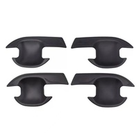 Accessoires extérieurs de voiture en plastique ABS noir mat, ensemble complet de coques de phares et de poignées de porte, directement de l'usine, T9 FORD 2011-
