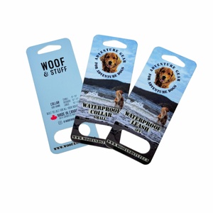 Wholesale Cardboard Thick Cards for Pet Rectangle Dog Leash Collar Display Card Pet Toys Paper Packages - Product Image 6