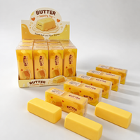 Bâton de beurre croustillant en forme de bloc, jouet anti-stress au beurre salé, ASMR, jouet doux et étrangement apaisant, cadeau, vente en gros, OEM