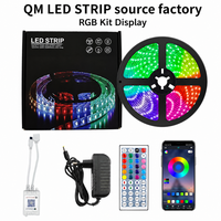 Bande lumineuse LED RGB, Ruban LED RGB, Kit LED RGB 12V