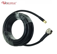 Cable coaxial LMR300 5DFB 5D FB Cable de puente de coleta de 50ohm de baja pérdida de alta calidad SMA macho a N macho Cable coaxial RF precio de fábrica