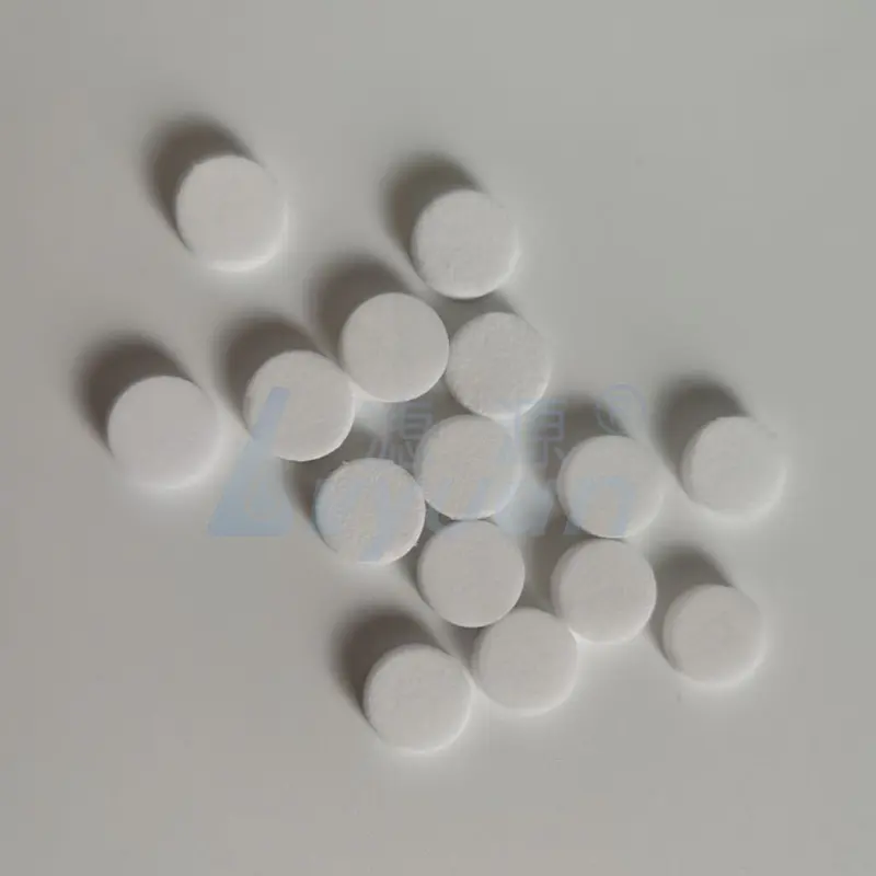 Hydrofobe & Hydrofiele Natuurlijke Witte Kleur Gesinterde Poreuze Disc Filter 10ul 20ul 50ul 100ul 200ul 1000ul Pipette Tip Filter