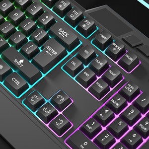 UMILA 104-Key Full Size Wired Gaming <strong>Keyboard</strong> New Arrival <strong>USB</strong> Ergonomic Wrist <strong>Split</strong> PC Computer Laser Membrane UK LED - Product Image 6