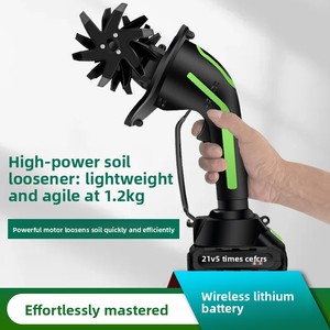 Nouveau Motoculteur <span class=keywords><strong>Électrique</strong></span> Portatif 2025 à Batterie Lithium Rechargeable, Micro-tilleur pour Usage Agricole, Garantie 4 Ans - Product Image 3