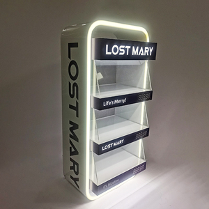 Tùy chỉnh LED ánh sáng Acrylic hiển thị giá hiển thị Kệ hộp Acrylic LED hiển thị Hộp tủ - Product Image 1