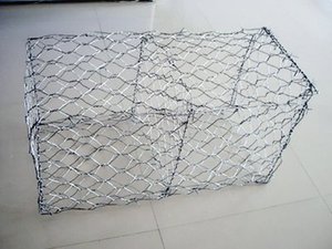 <strong>Gabion</strong> Woven Basket Hexagonal Woven Mesh <strong>Gabions</strong> - Product Image 3