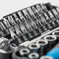 Ensemble de 40 tournevis de précision avec embouts magnétiques, tournevis à cliquet dans un coffret à outils pour la réparation automobile, domestique et le bricolage OEM/ODM