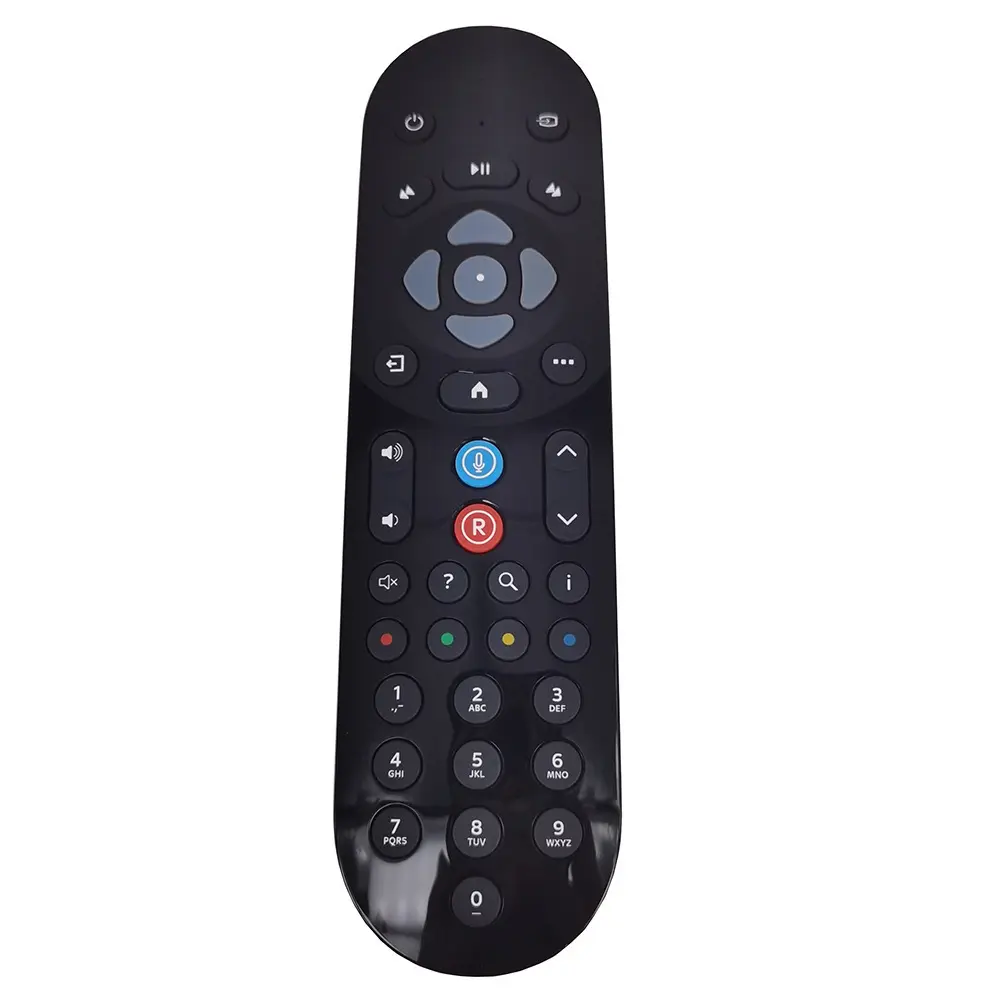 Sky Q com voz, caixa de aparelho com controle remoto, é um controle remoto de Smart TV adequado para o mercado do Reino Unido