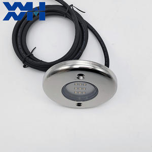 Luz LED para <span class=keywords><strong>Piscina</strong></span> <span class=keywords><strong>de</strong></span> Acero Inoxidable, Montada en la Pared, Impermeable IP68, 12V RGB, Cambio <span class=keywords><strong>de</strong></span> Color Blanco Cálido - Product Image 5