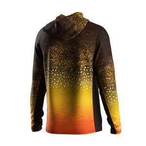 Camiseta Moderna para Hombre con Protección Solar UPF100+, Diseño de Capucha Cruzada, Zona de Malla Transpirable para Clima Cálido - Product Image 2