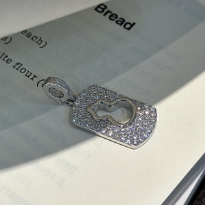 Colgante de Calabaza de Plata Pura S925 con Diseño Único de Nicho, Estilo Medieval Simple, Estilo Chino Nuevo, Joyería con Incrustaciones de Oro - Product Image 5