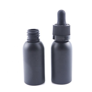 Bán Buôn 30Ml 50Ml Chai Nhựa Nhỏ Giọt Râu Chai Dầu Pet Rỗng Matte Chai Đen - Product Image 4