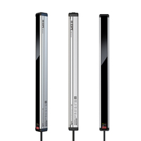 Dispositifs de sécurité industrielle, série ESM, rideau lumineux de mesure avec boîtier argenté IP65 et spécifications adaptables
