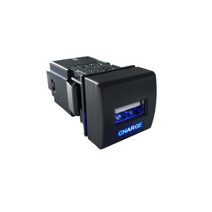 Car USB Fast Charger QC3.0 12V <b>ABS</b> For Toyota Corolla Levin Camry - Product Image 5