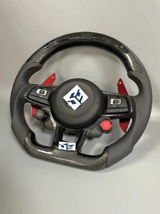 พวงมาลัยคาร์บอนไฟเบอร์สำหรับ Volkswagen Golf MK7 7 GTI R สำหรับ <span class=keywords><strong>VW</strong></span> POLO getta Passat B8 Tiguan - Product Image 3