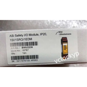บิล+วีเดอแมนน์ BWU2236 AS-i โมดูลเอาท์พุตรีเลย์ความปลอดภัยที่ใช้แล้ว - Product Image 2