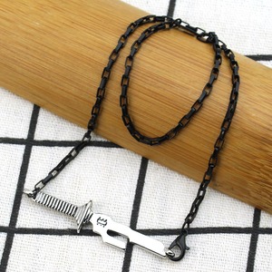 Anime jujutsu Vòng cổ gojo satoru fushiguro TOJI Mặt dây chuyền kim loại <span class=keywords><strong>Keychain</strong></span> trang sức Halloween cosplay phụ kiện - Product Image 3