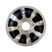 Nouvel ensemble de jantes en alliage d'aluminium 21*7-10 pouces, avant et arrière, pour ATV Quad 110cc 150cc, pièces de course tout-terrain et motocross