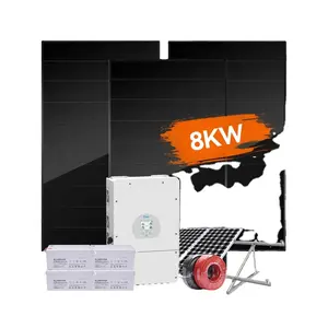 2022 popular products ! new arrival solar energy system 4 5 6 7 8 9 10 12 kw hybrid home solar power system