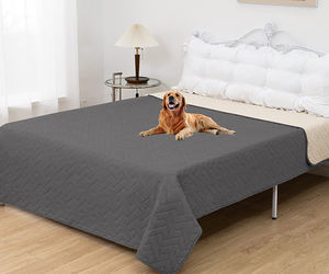 Protège-meubles pour chiot et chat, canapé, <span class=keywords><strong>coussin</strong></span>, tapis de couchage, couverture imperméable réversible à imprimé, couverture de lit pour chien, lavable en machine - Product Image 2