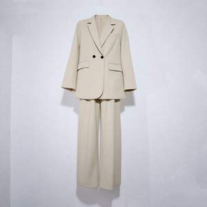 Abito Casual a maniche lunghe da <span class=keywords><strong>donna</strong></span>, giacca <span class=keywords><strong>e</strong></span> pantaloni, nuovo abito a due pezzi con motivo personalità alla caviglia - Product Image 4