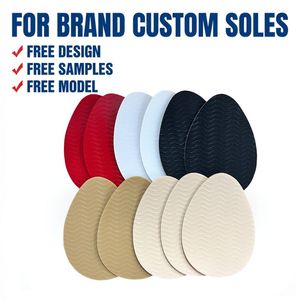Semelles <span class=keywords><strong>de</strong></span> chaussures à talons hauts en caoutchouc antidérapantes à motif ondulé, coussinets pour les pieds, autocollants protecteurs anti-bruit, résistants à l'usure, modèle découpable - Product Image 1
