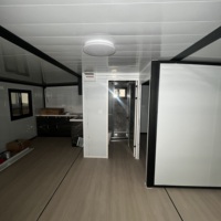Maison bon marché, luxe moderne, maison modulaire en panneaux sandwich en acier de 20 pieds et 40 pieds, maison préfabriquée, hôtel modulaire préfabriqué