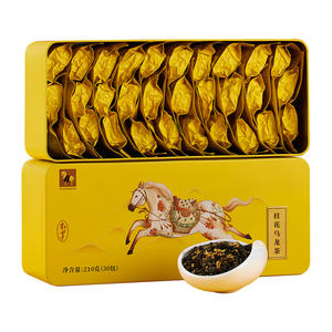 Bama Tea Osmanthusウーロン茶フレッシュ加工風味豊か210グラム/箱バルクセールルース香り中国健康茶卸売/小売 - Product Image 1