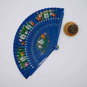 Abanico de Bambú Español Personalizado Guan Sen, Tallado por Ambos Lados en Hunan, para Regalos de Boda - Product Image 4