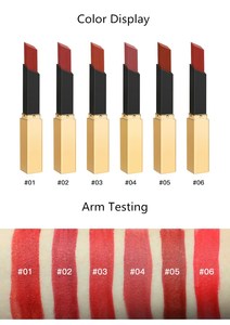 Lipstick makeup Stay all day private label 6 colors with box seabream lipstick matte waterproof lip <span class=keywords><strong>gloss</strong></span> - Product Image 5