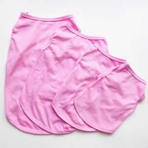 Ropa Promocional para Perros, Suave y Transpirable, Camisetas Lisas para Perros, Ropa para Mascotas al por Mayor, Ropa en Blanco para Mascotas - Product Image 3