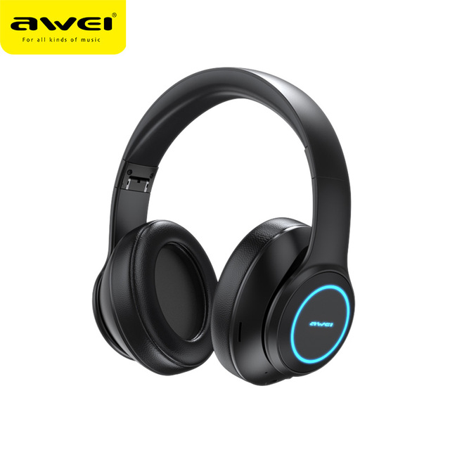 Best Selling A200BL Wireless Over Ear Stereo Hi-fi Bass Headset with Microphone for DJ Aviation Mobile Phone & Gaming-AAC BT 5.0