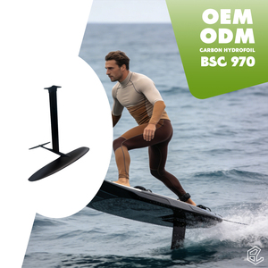 Hydrofoil de Carbono BSC 970 Freeride, Elevación Equilibrada, Giro Fácil, Deslizamiento Estable, Ala de Foil para Surfistas que Mejora el Control y la Confianza, AXIS - Product Image 1