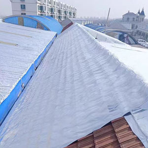 Rollo de cinta autoadhesiva de papel de aluminio, sin pintura de caucho butílico, fijación de fugas bituminosas, membrana impermeable <span class=keywords><strong>para</strong></span> materiales de techo - Product Image 1