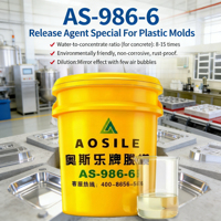 Agent de démoulage en émulsion de silicone pour composants préfabriqués en béton - SGS Chemical - Huile de démoulage - Sans bulles et couleur uniforme