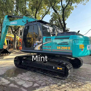 Excavadora usada KOBELCO SK200D 20TON de Japón, buenas condiciones, componentes de núcleo de bajo precio, incluye bomba de engranajes de caja de cambios de motor - Product Image 1