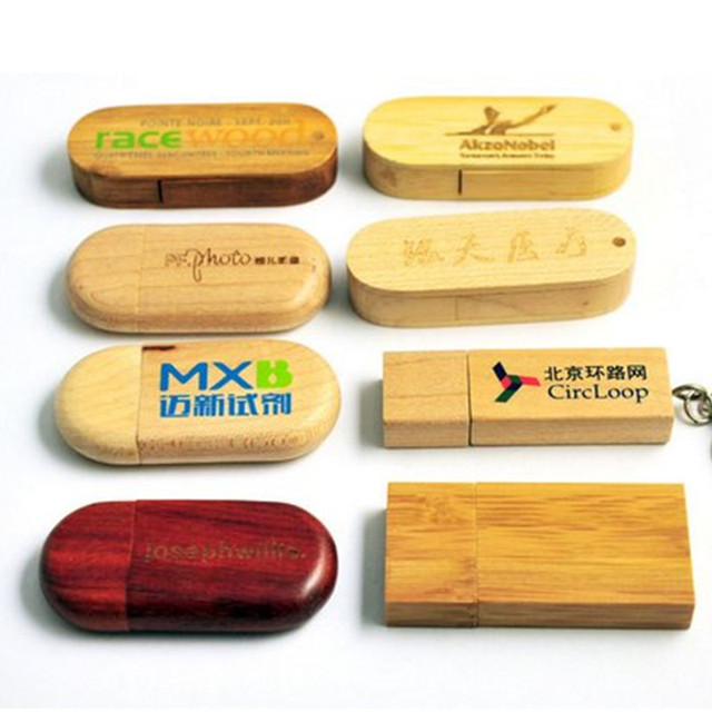 Wholesale Price USB 2.0 & 3.0 Customized Wooden USB Flash Drives Cases Without Chipset Memory Inside