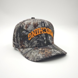 Gorras de Béisbol Personalizadas Unisex, Gorras con Diseño de Camuflaje Digital, Gorras de 5 Paneles Estructuradas, Gorra de Béisbol de Dos Tonos - Product Image 5