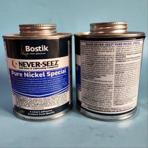 Bostik XQH182 Composé lubrifiant spécial anti-grippage en nickel pur de qualité nucléaire NLGI 1/2 Résiste aux acides et aux alcalis - Product Image 1