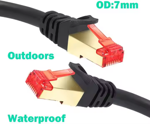 <span class=keywords><strong>Cable</strong></span> de Red Ethernet Cat7/Cat8 de 26 AWG, 50 m, PVC/LSZH, 0.5 m, 5 m, SSTP/FTP, <span class=keywords><strong>Trenzado</strong></span>, <span class=keywords><strong>RJ45</strong></span>, S/STP, Dorado, 100 m, para Comunicaciones - Product Image 3