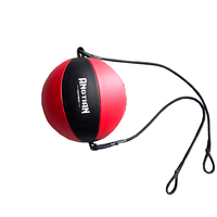 Balle de frappe à double extrémité/balle de vitesse réflexe de boxe/sac rond à double extrémité avec logo personnalisé de l'usine Angtian