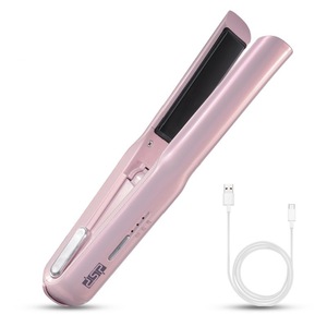 Lisseur de cheveux Dsp Mini portable rose, outil professionnel de salon pour les voyages et l'utilisation en dortoir - Product Image 5